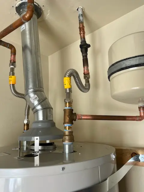 Water heater installation and plumbing repair in Prichard