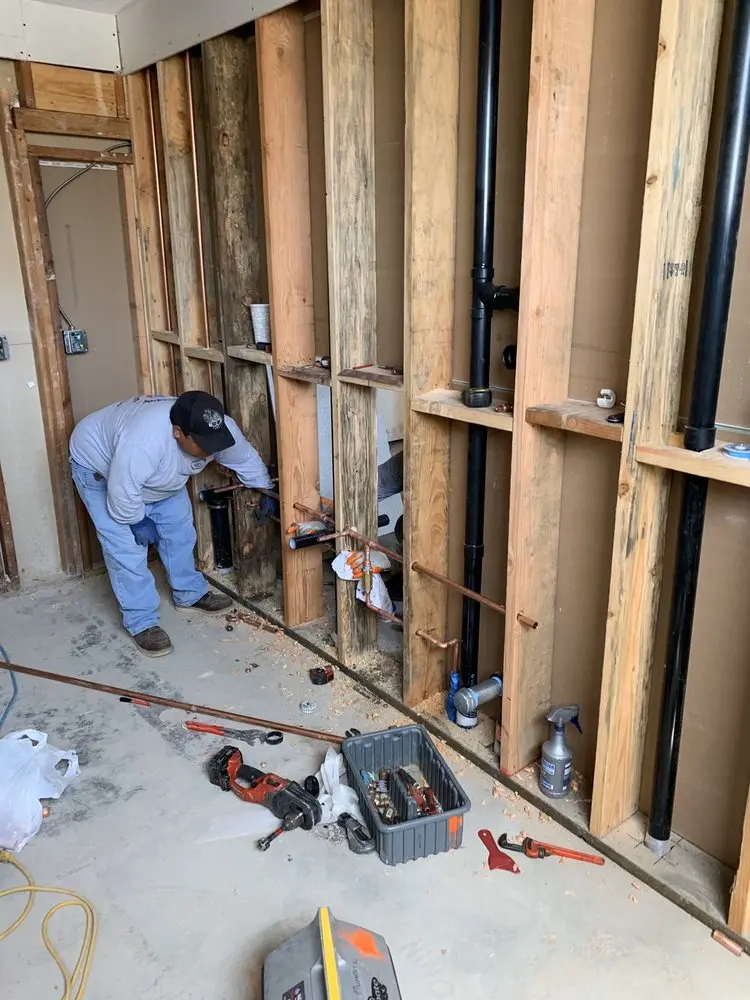 Commercial rough-in plumbing for Trenchless Sewer Repair in Prichard